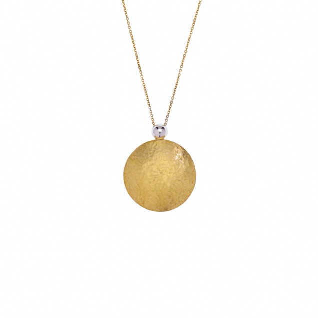 Gold Planet Necklace