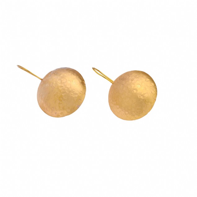 Gold Planet Earrings