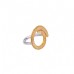 Gold Plated Snail Ring
